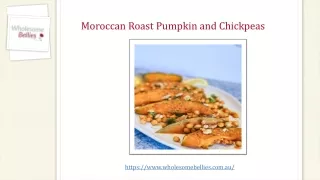 Moroccan Roast Pumpkin and Chickpeas