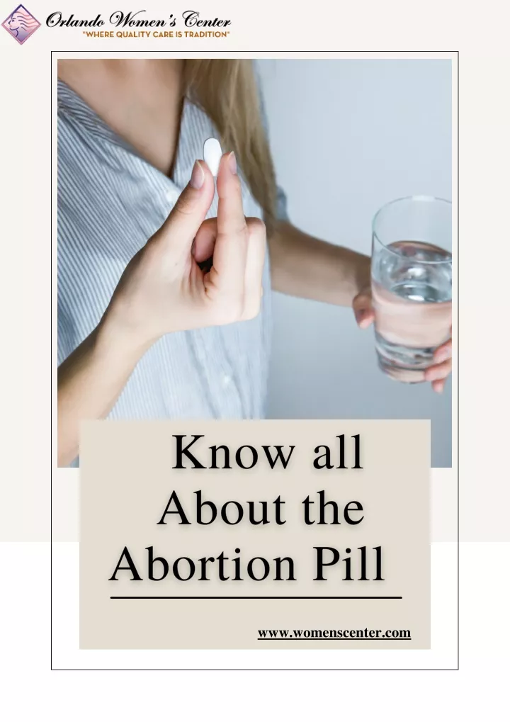 PPT - Know all About the Abortion Pill PowerPoint Presentation, free ...