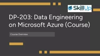 DP-203 Data Engineering on Microsoft Azure