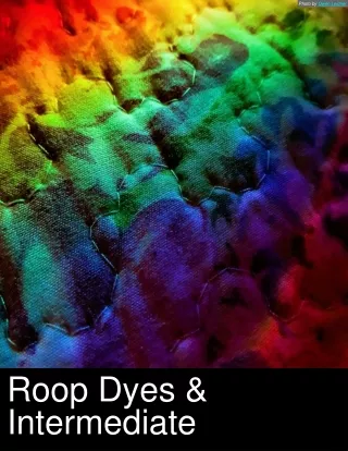 Black dyes exporter