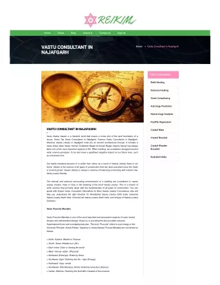 Vastu Consultant In Najafgarh