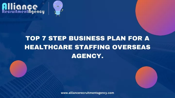 top 7 step business plan for a healthcare