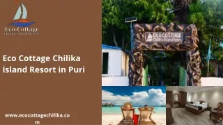 eco cottage chilika island resort in puri