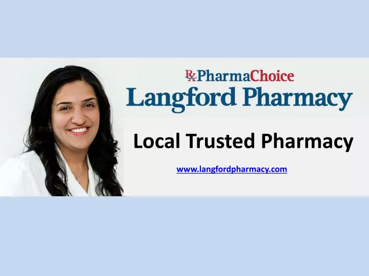 local trusted pharmacy