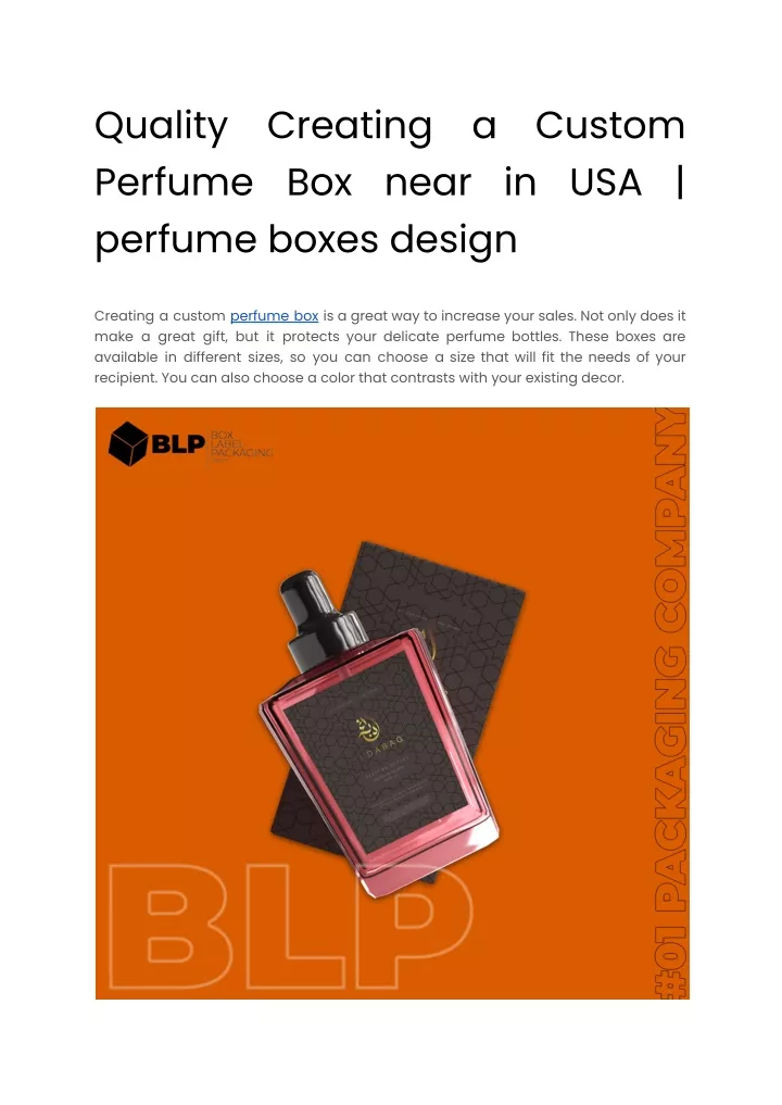 quality perfume box near in usa perfume boxes