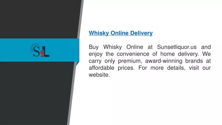 whisky online delivery buy whisky online