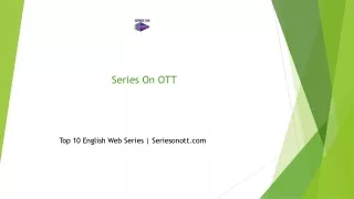 series on ott