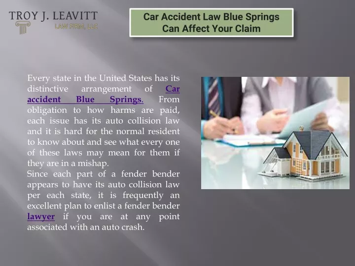 car accident law blue springs can affect your