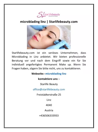 microblading linz starlifebeauty com