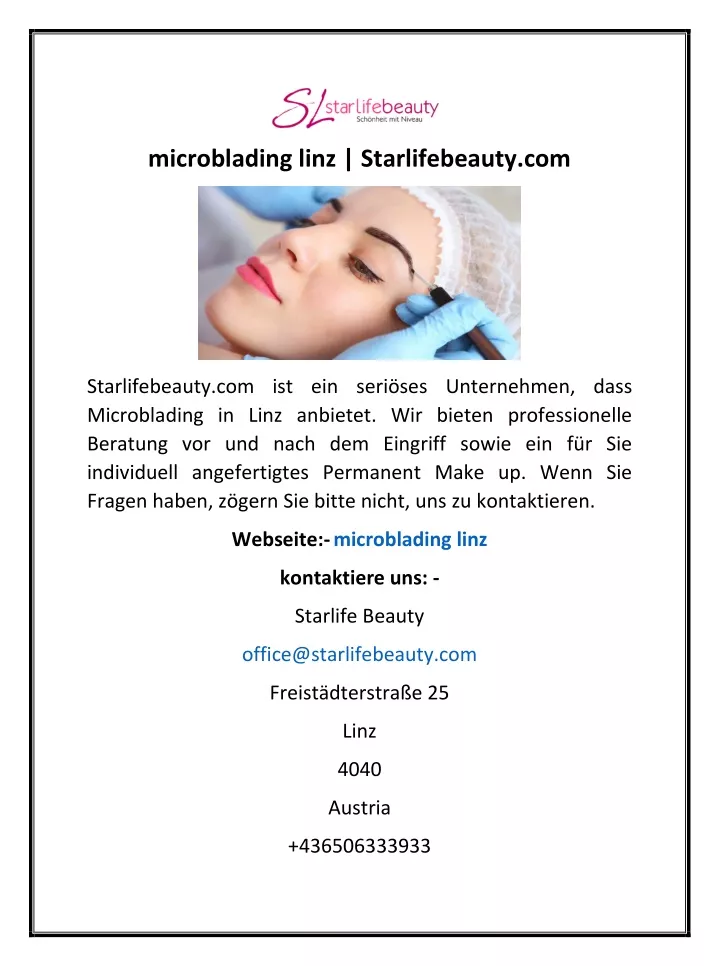 microblading linz starlifebeauty com