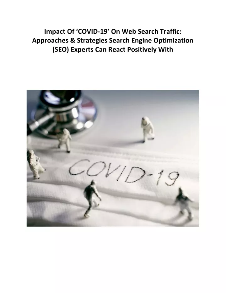 impact of covid 19 on web search traffic