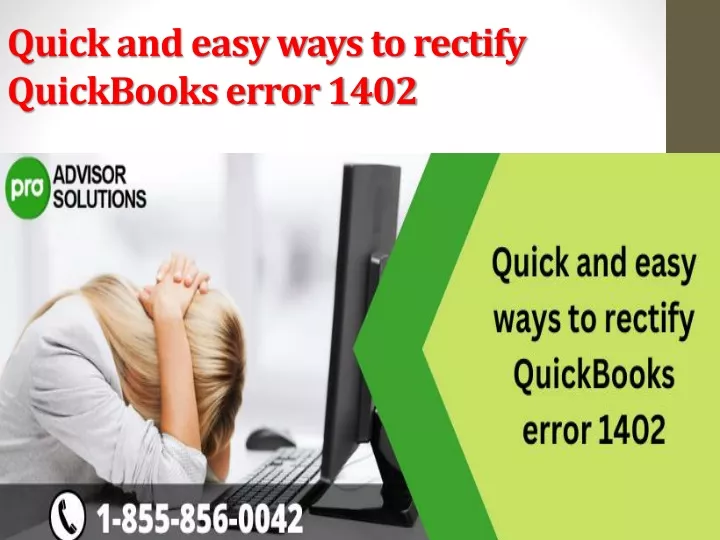 quick and easy ways to rectify quickbooks error 1402