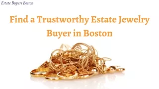 Leading Estate Buyers Boston