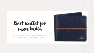 best wallet for men india