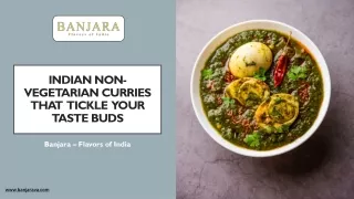 Indian non-vegetarian curries that tickle your taste buds - Banjara