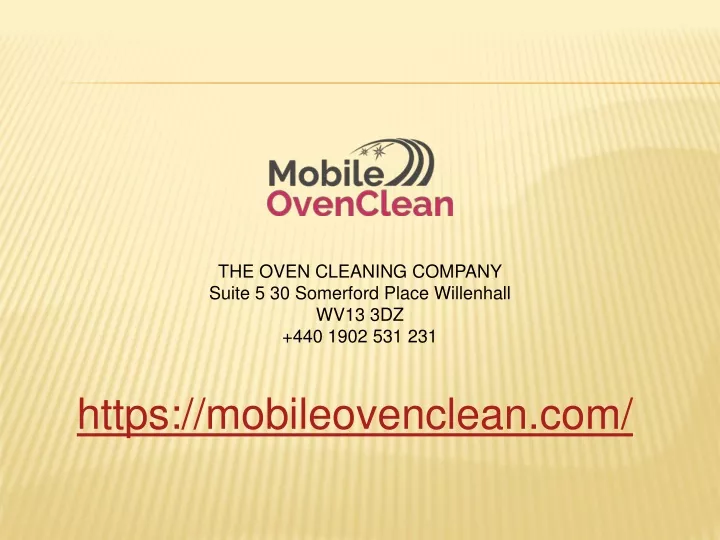 the oven cleaning company suite 5 30 somerford