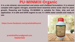 PU-MINMIX-Organic