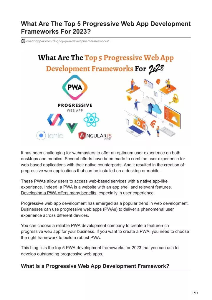 what are the top 5 progressive