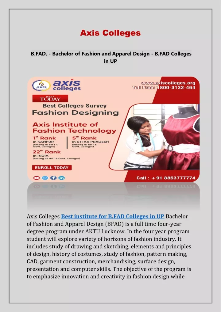 axis colleges
