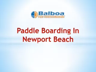 Best Paddle Boarding In Newport Beach at Balboafuntour