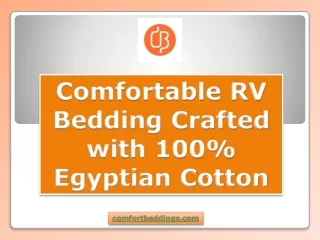 comfortable rv bedding crafted with 100 egyptian
