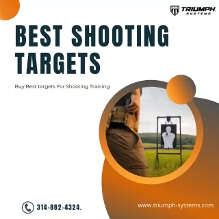 Buy Different types of Shooting Targets from Triumph Systems