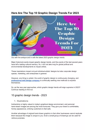 Here Are The Top 10 Graphic Design Trends For 2023
