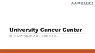 university cancer center