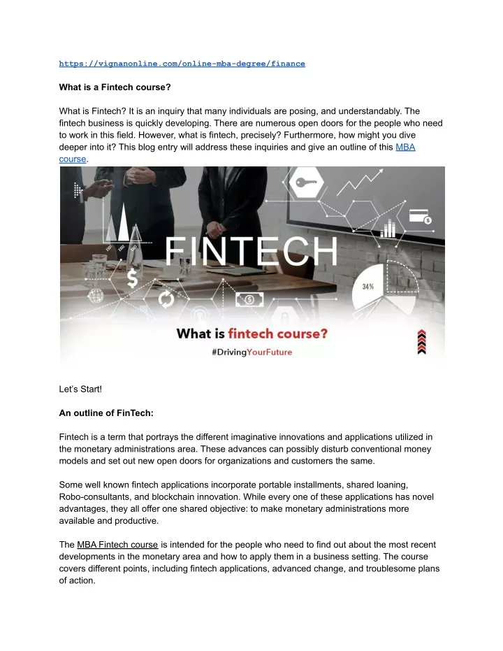 PPT - What Exactly Is A Fintech Course PowerPoint Presentation, Free ...