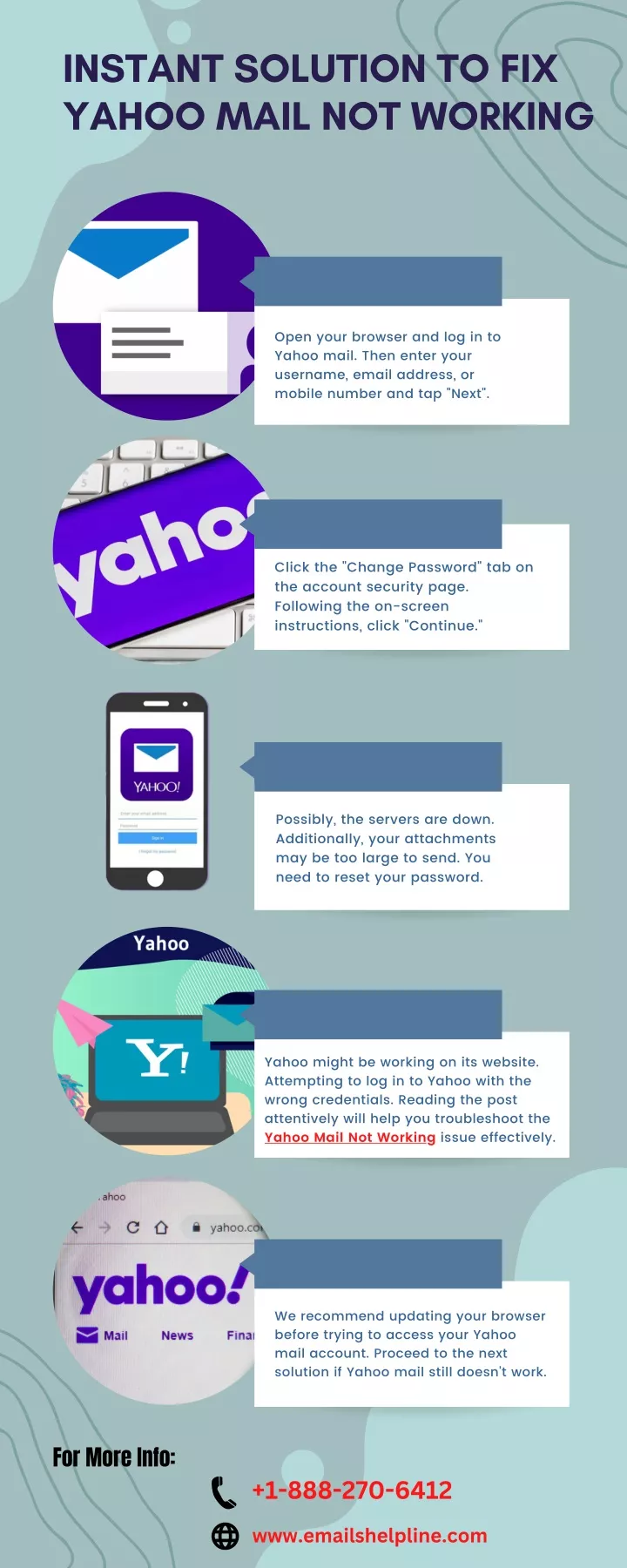 instant solution to fix yahoo mail not working