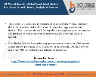 Smart Retail Market report