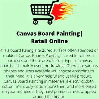 Canvas Board Painting Retail Online