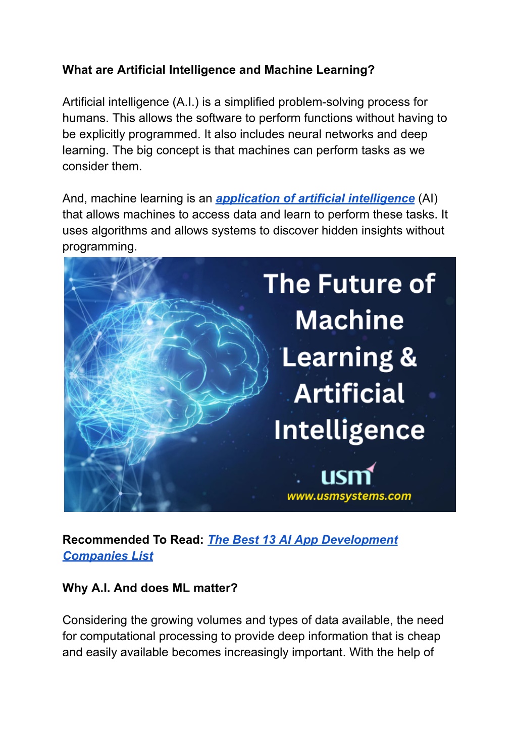 PPT - The Future of Machine Learning and Artificial Intelligence ...