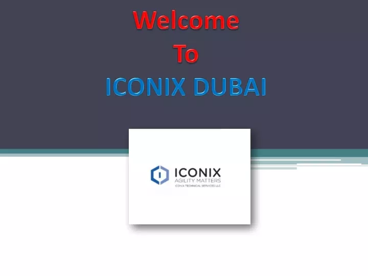 welcome to iconix dubai