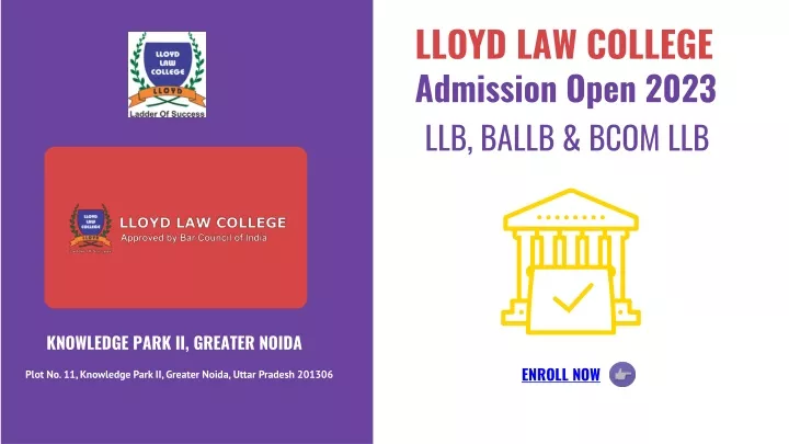 lloyd law college