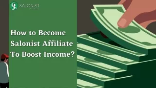 How to Become Salonist Affiliate To Boost Income?