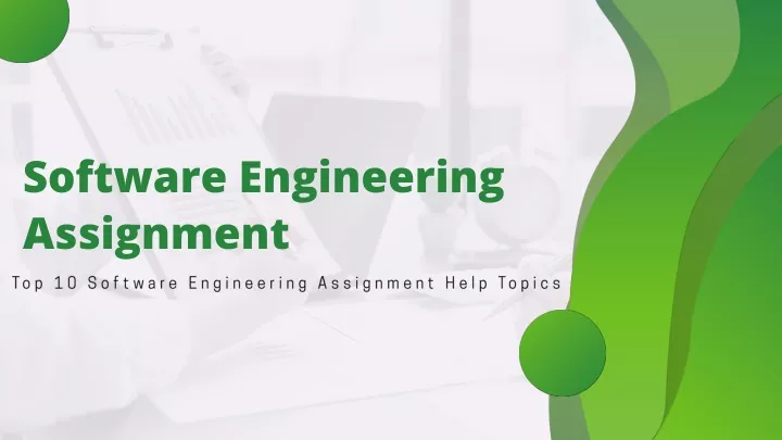 software engineering assignment
