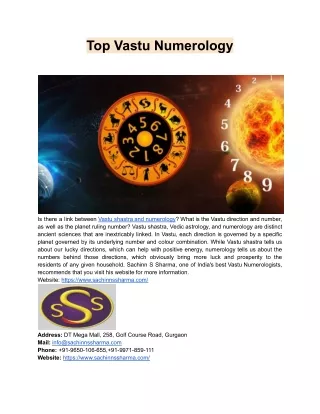 Top Vastu Numerology