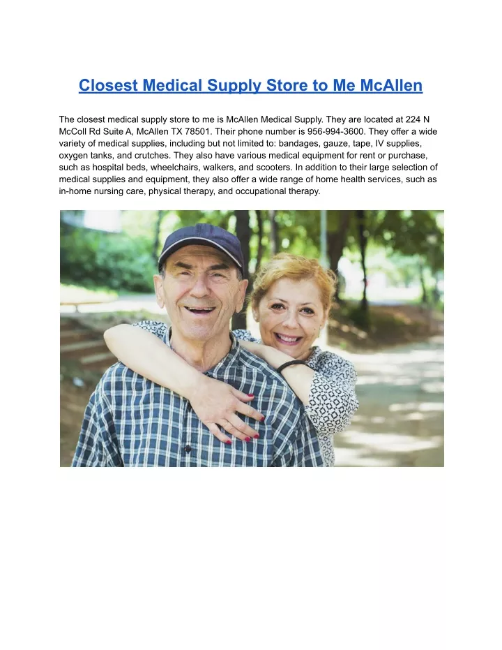 ppt-closest-medical-supply-store-to-me-mcallen-powerpoint