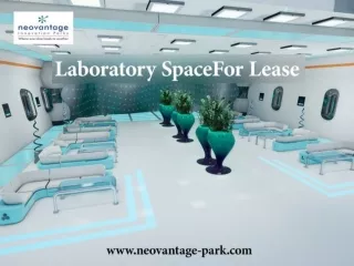 Laboratory Space For Lease