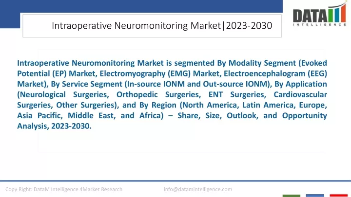 intraoperative neuromonitoring market 2023 2030