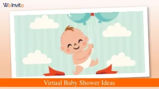 virtual baby shower ideas
