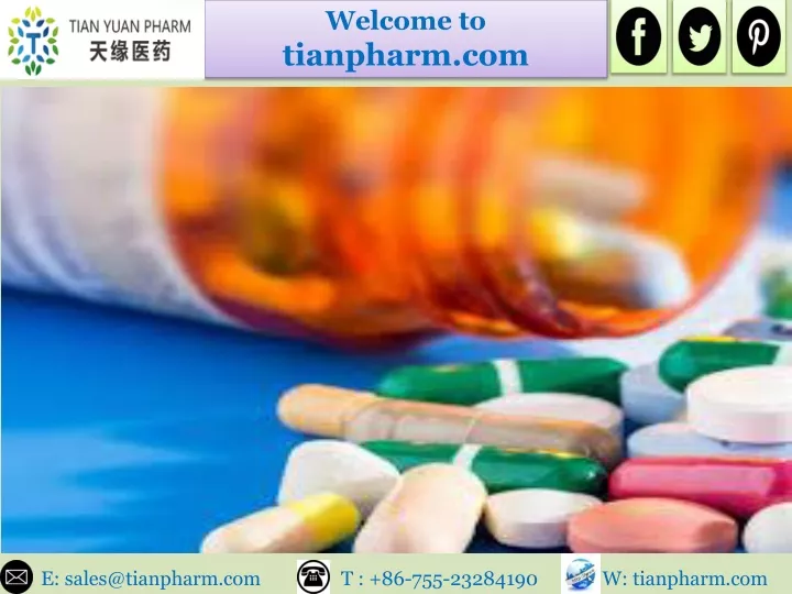 welcome to tianpharm com