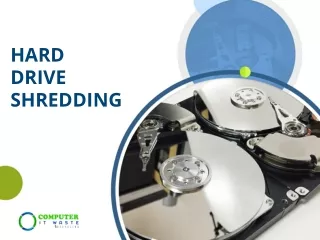 hard drive shredding