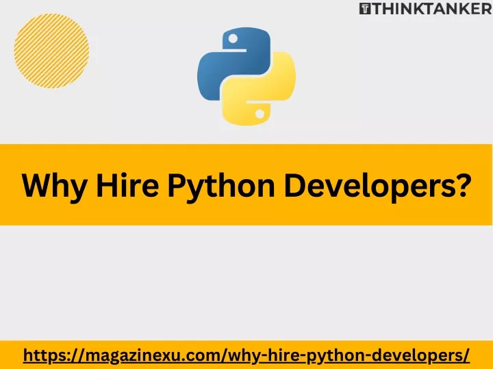 why hire python developers