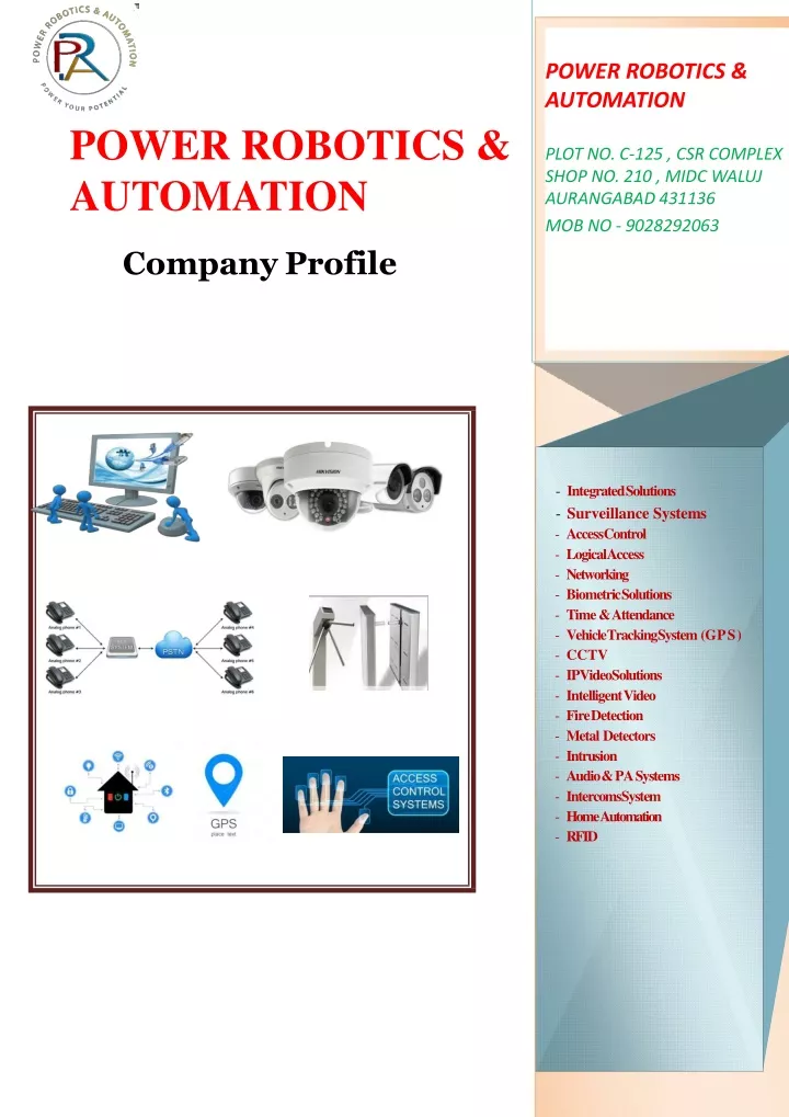 power robotics automation plot