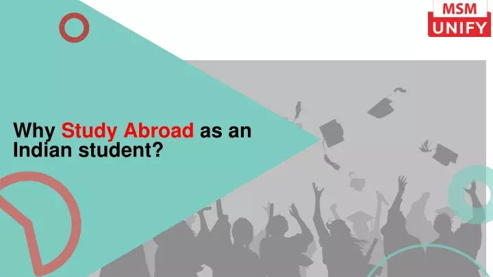 why study abroad as an indian student