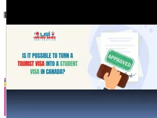 Is It Possible to Turn a Tourist visa into a student visa in Canada