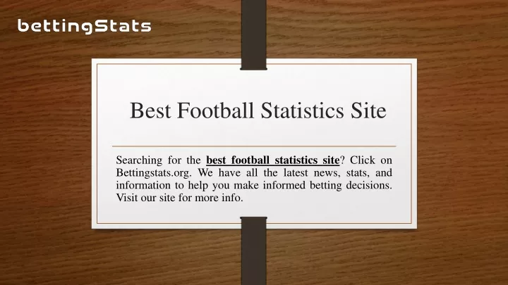 best football statistics site