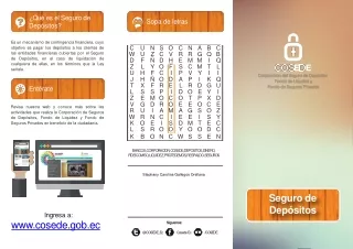qu es el seguro de dep sitos